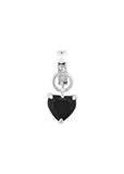 STOLEN GIRLFRIENDS CLUB TALON HEART BLACK ONYX CHARM JWL25-CBCS-1