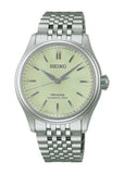 SEIKO PRESAGE AUTOMATIC GREEN DIAL STAINLESS STEEL BRACELET HCC002J