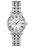 TISSOT SWISS LADIES CARSON SILVER DIAL STAINLESS STEEL T122-210-11-033-00