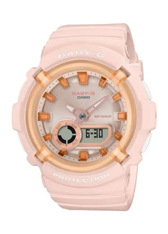 CASIO BABY-G METALLIC ACCENTS SOFT CANDY COLOURS RESIN BAND BGA280SW-4A