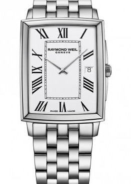RAYMOND WEIL TOCCATA GENTS CLASSIC RECTANGLE STAINLESS STEEL 5425-ST-00300