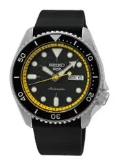 SEIKO 5 SPORTS AUTOMATIC SUPERCARS SPECIAL EDITION YELLOW SRPJ07K