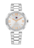 TOMMY HILFIGER ALICE SILVER SUNRAY DIAL STAINLESS BRACELET 1782681