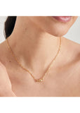 ANIA HAIE PACED OUT AMAZONITE LINK NECKLACE GOLD N045-05G AM