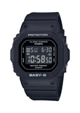CASIO BABY-G DIGITAL SQUARE SMALL SIZE BLACK RESIN BAND BGD565-1D