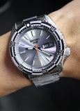 SEIKO 5 SPORTS AUTOMATIC SILVER DIAL SPECIAL EDITION SRPK09K
