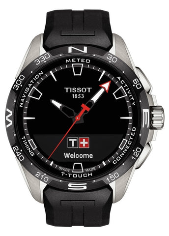 TISSOT SWISS T-TOUCH CONNECT SOLAR RUBBER STRAP T121-420-47-051-00