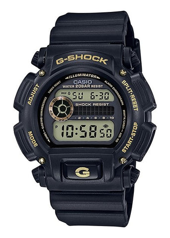 CASIO G-SHOCK DIGITAL BLACK / GOLD DW9052GBX-1A9