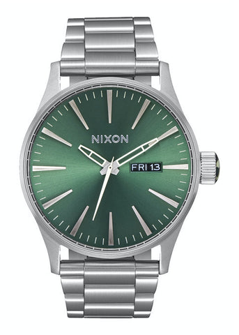 NIXON SENTRY SS STAINLESS STEEL / SAGE SUNRAY A356 5072-00