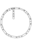 FOSSIL JEWELLERY HERITAGE D-LINK STAINLESS STEEL NECKLACE JF04503040