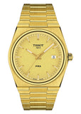 TISSOT SWISS PRX T CLASSIC CHAMPAGNE DIAL GOLD STAINLESS T137-410-33-021-00