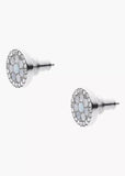 FOSSIL JEWELLERY BLUE MOSAIC CRYSTAL STAINLESS STUD EARRINGS JF03222040