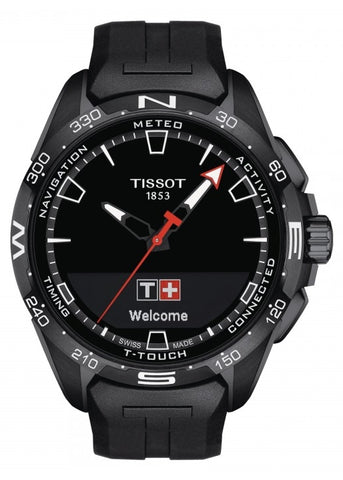 TISSOT SWISS T-TOUCH CONNECT SOLAR RUBBER STRAP T121-420-47-051-03