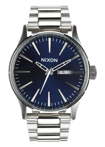 NIXON SENTRY STAINLESS STEEL / BLUE SUNRAY A356 1258-00