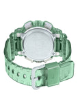 CASIO G-SHOCK DUO MID SIZE TRANSLUCENSE GREEN BAND GMAS110GS-3A