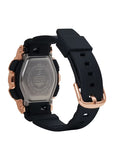 CASIO G-SHOCK DUO METAL CLAD ROSE GOLD BLACK RESIN BAND GMS110PG-1A