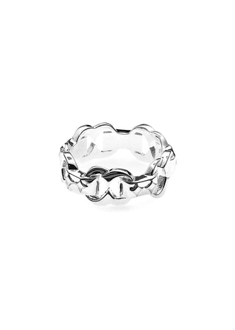 Tiffany & Co. 1837 Interlocking Circles Ring 15” Necklace Sterling Silver  w/ Box | eBay