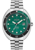 BULOVA GENTS DEVIL DIVER AUTOMATIC GREEN DIAL STAINLESS 96B322